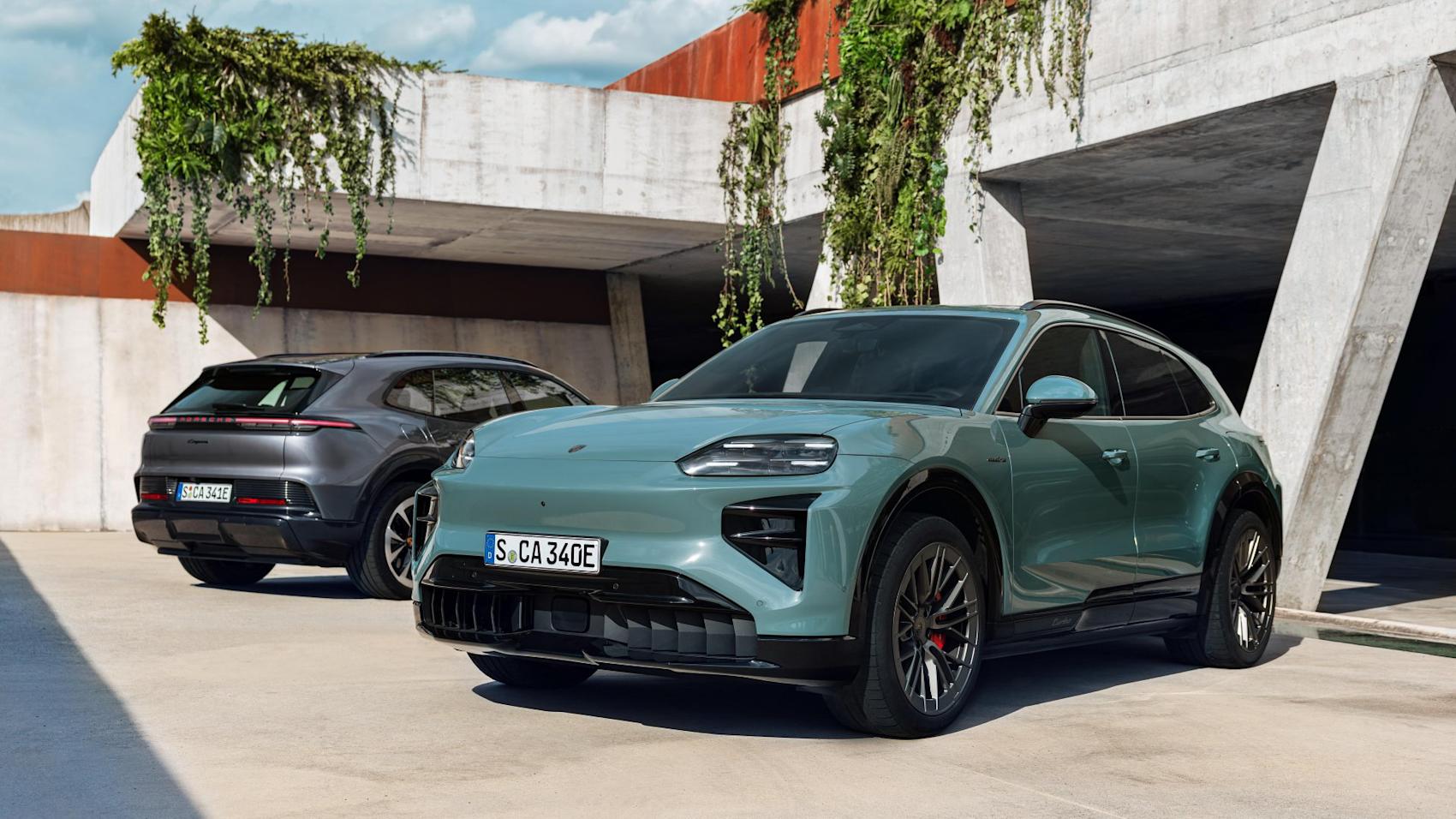 Till en början kommer Cayenne Electric och Cayenne Turbo Electric. (Foto: Porsche)