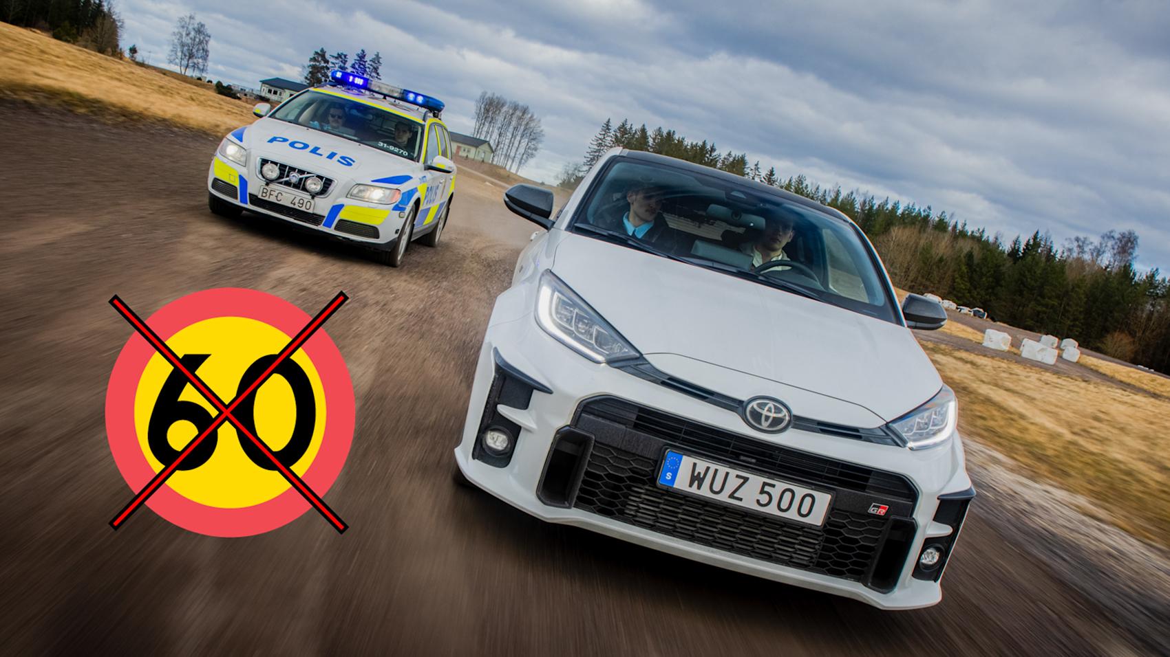 När gränsen höjdes så sänktes hastigheten. (Foto: William Koitrand)