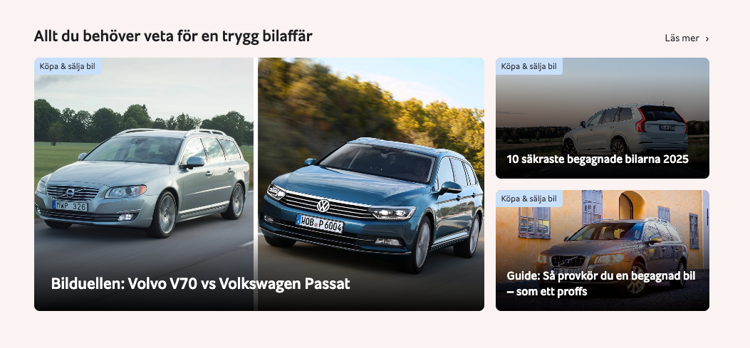 Vi finns här för att guida dig. (Foto: Blocket)