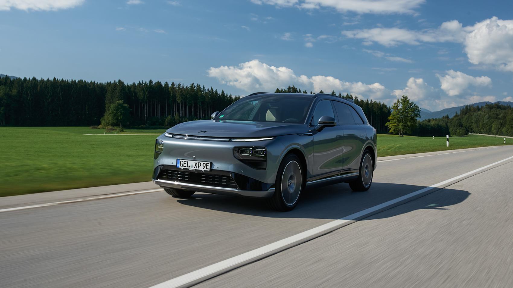 Vi provkörde nya Xpeng G9 i Tyskland. (Foto: Xpeng)