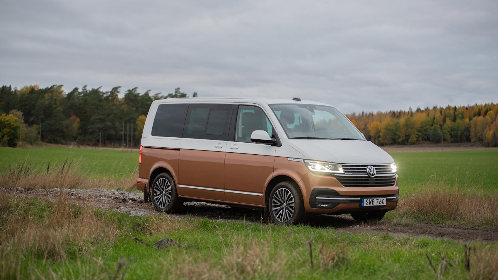 Volkswagen Multivan gör sig riktigt bra som familjebil för den stora familjen. (Foto: Marcus Berggren)