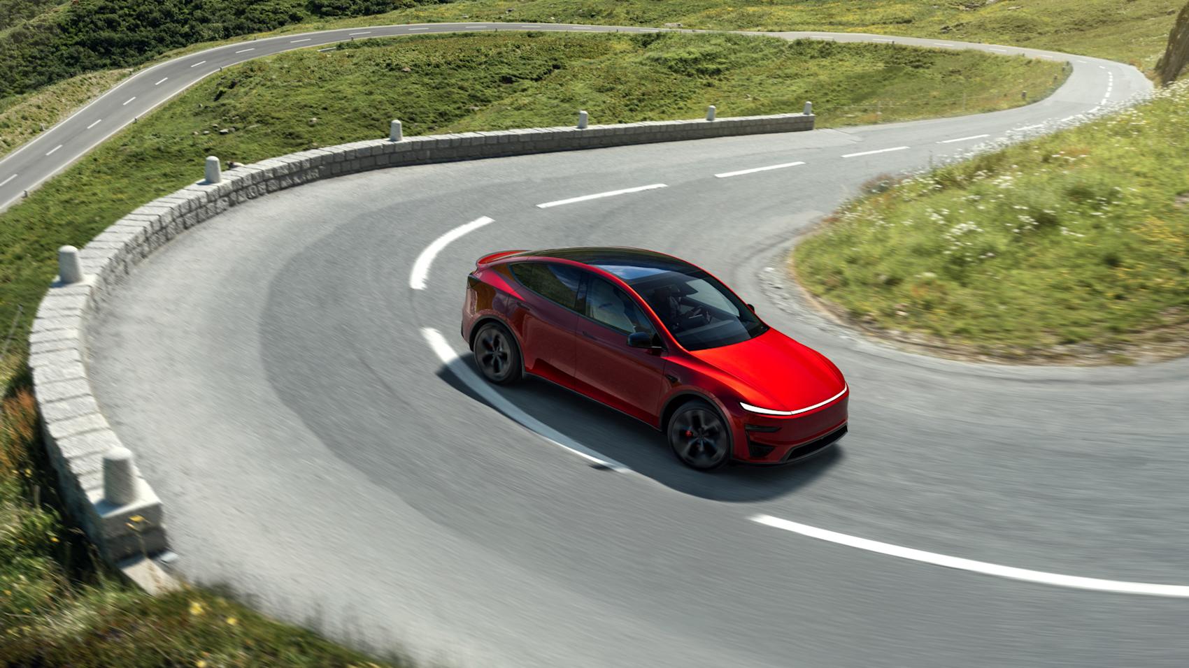 Tesla Model Y Performance är prestandavarianten av bästsäljaren Model Y. (Foto: Tesla)