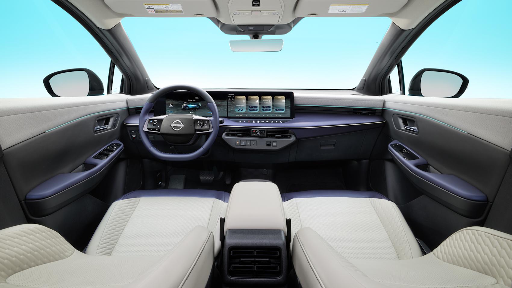 Interiören har en lounge-känsla. (Foto: Nissan)