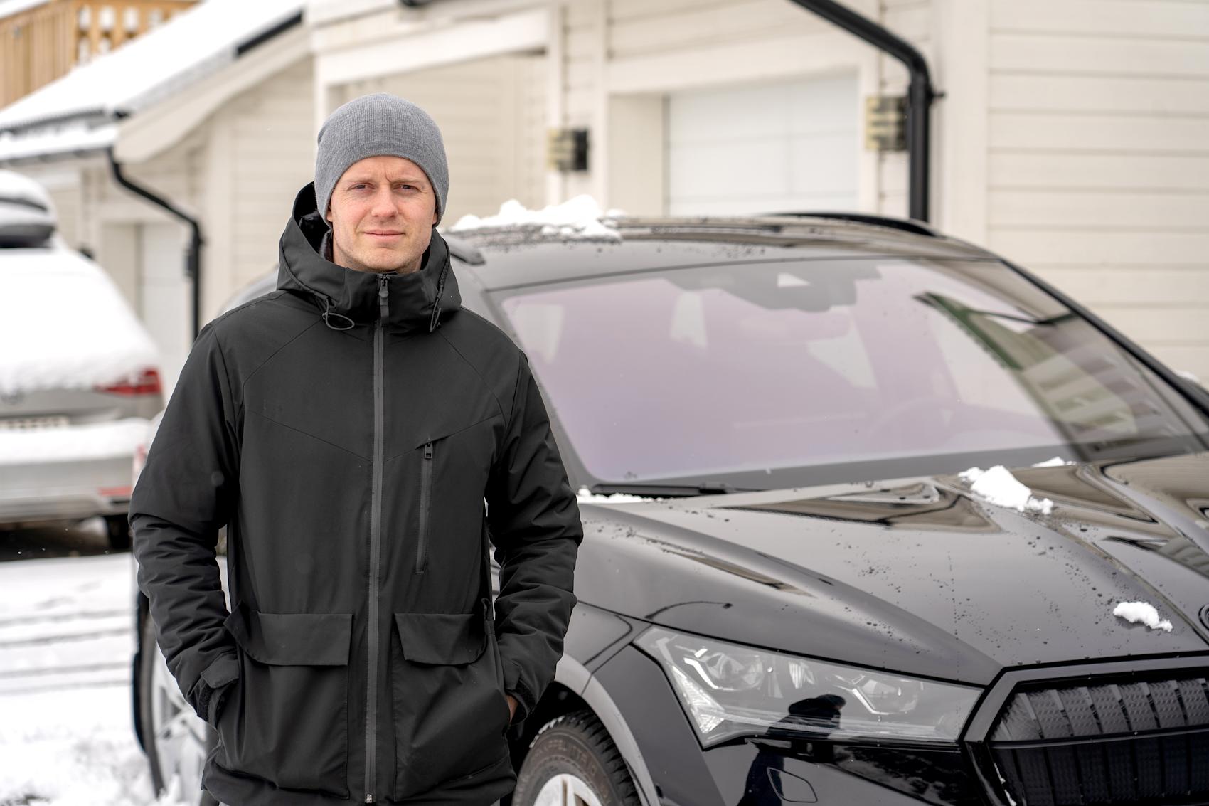 EFFEKTIVT: Trym Berge Mathisen er fornøyd med 'Smidig bilhandel' fra FINN