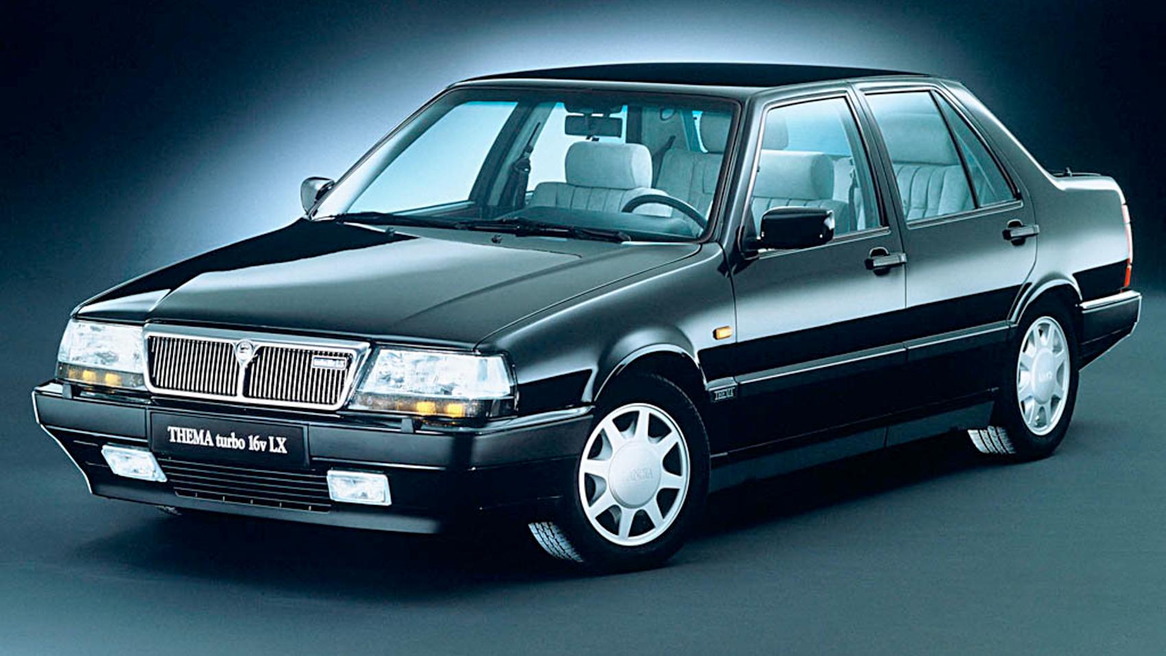 Lancia Thema är i sig ingen rafflande modell. (Foto: Lancia)