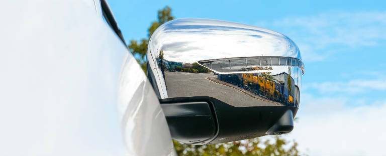 Exterior mirrors chrome l200-full