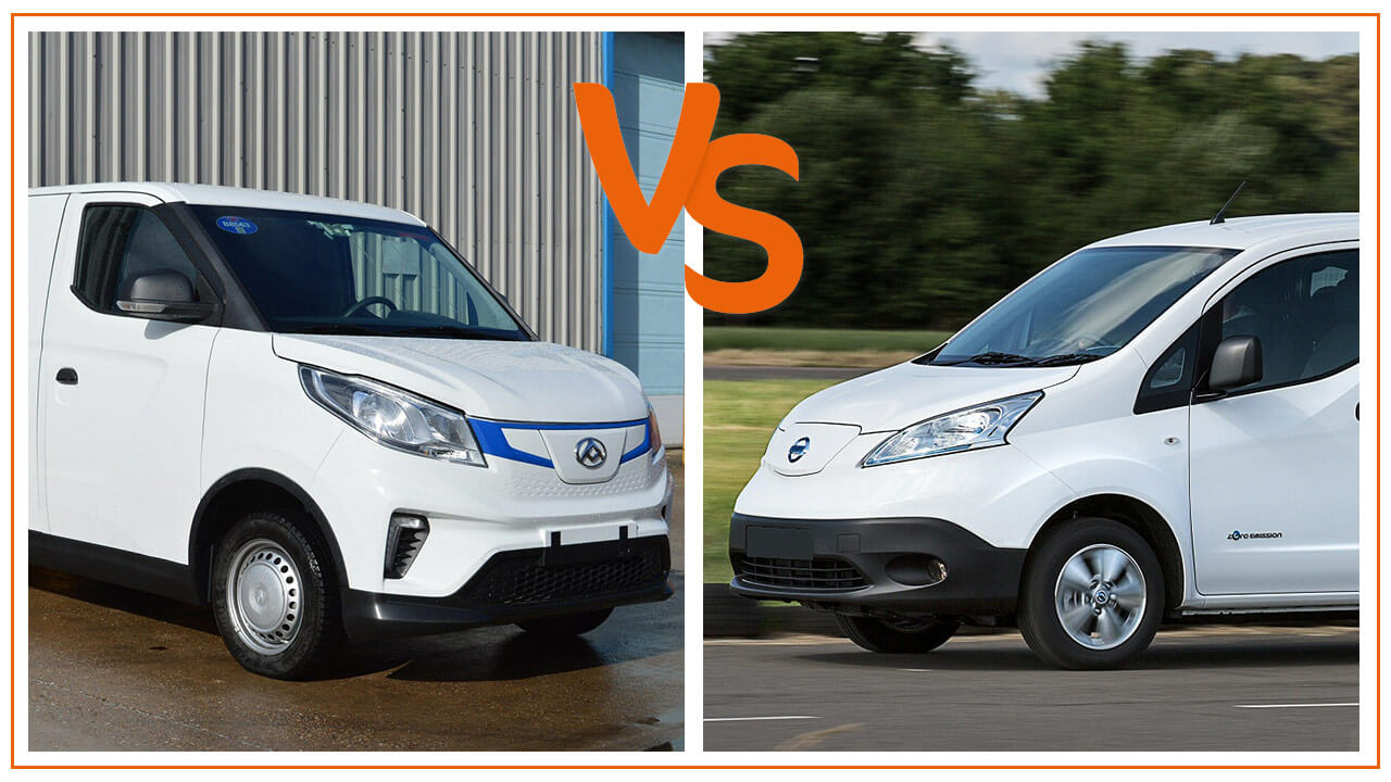 Maxus edeliver 3 vs nissan e-nv200