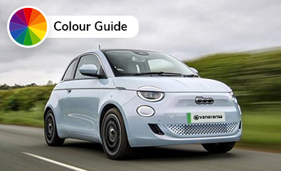 Fiat 500 electric colour guide