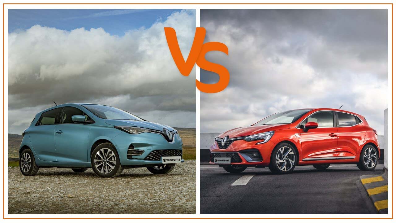 Renault zoe vs renault clio