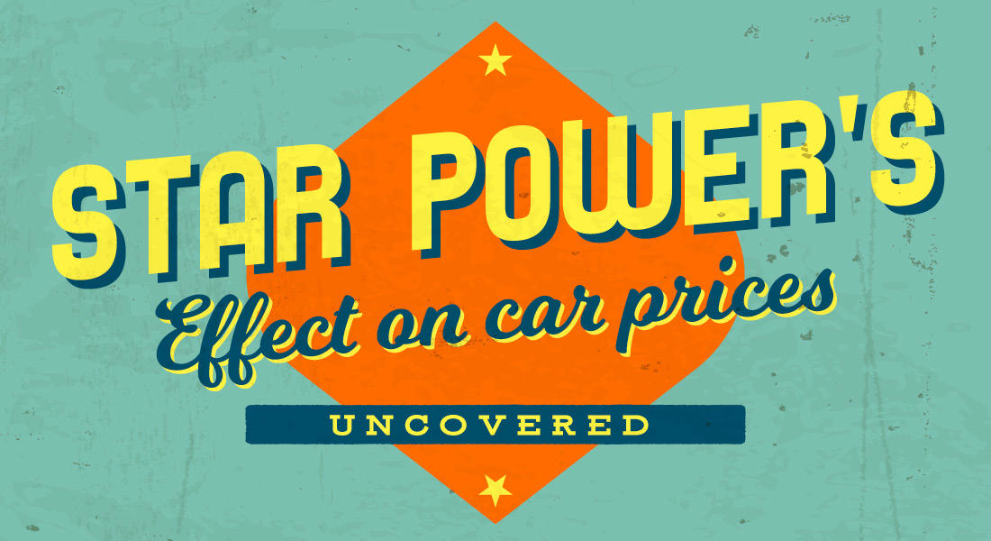 Star power’s effect on car prices: uncovered