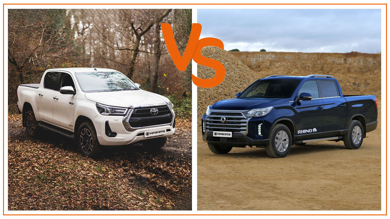 Toyota hilux vs ssangyong musso