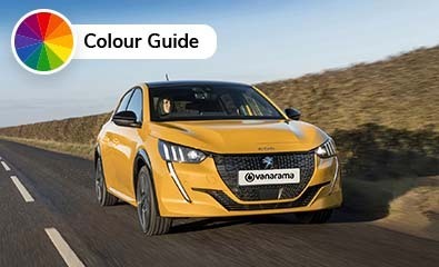 Peugeot 208 colour guide