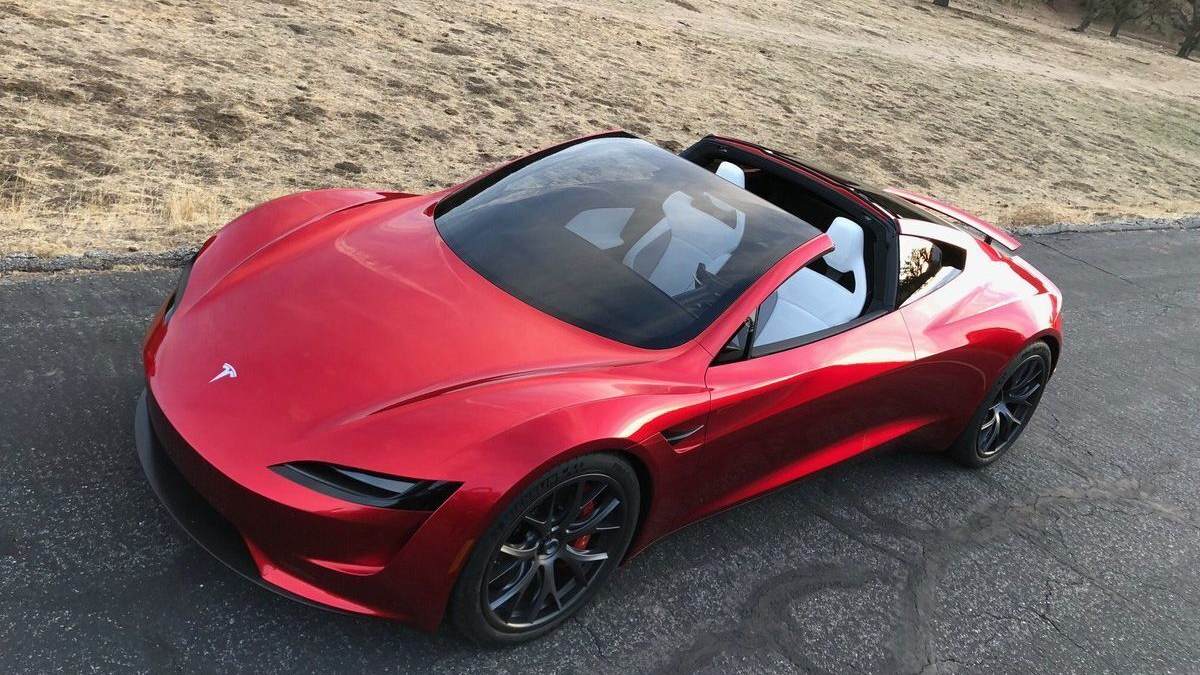 Tesla roadster spacex package vs the world’s fastest cars