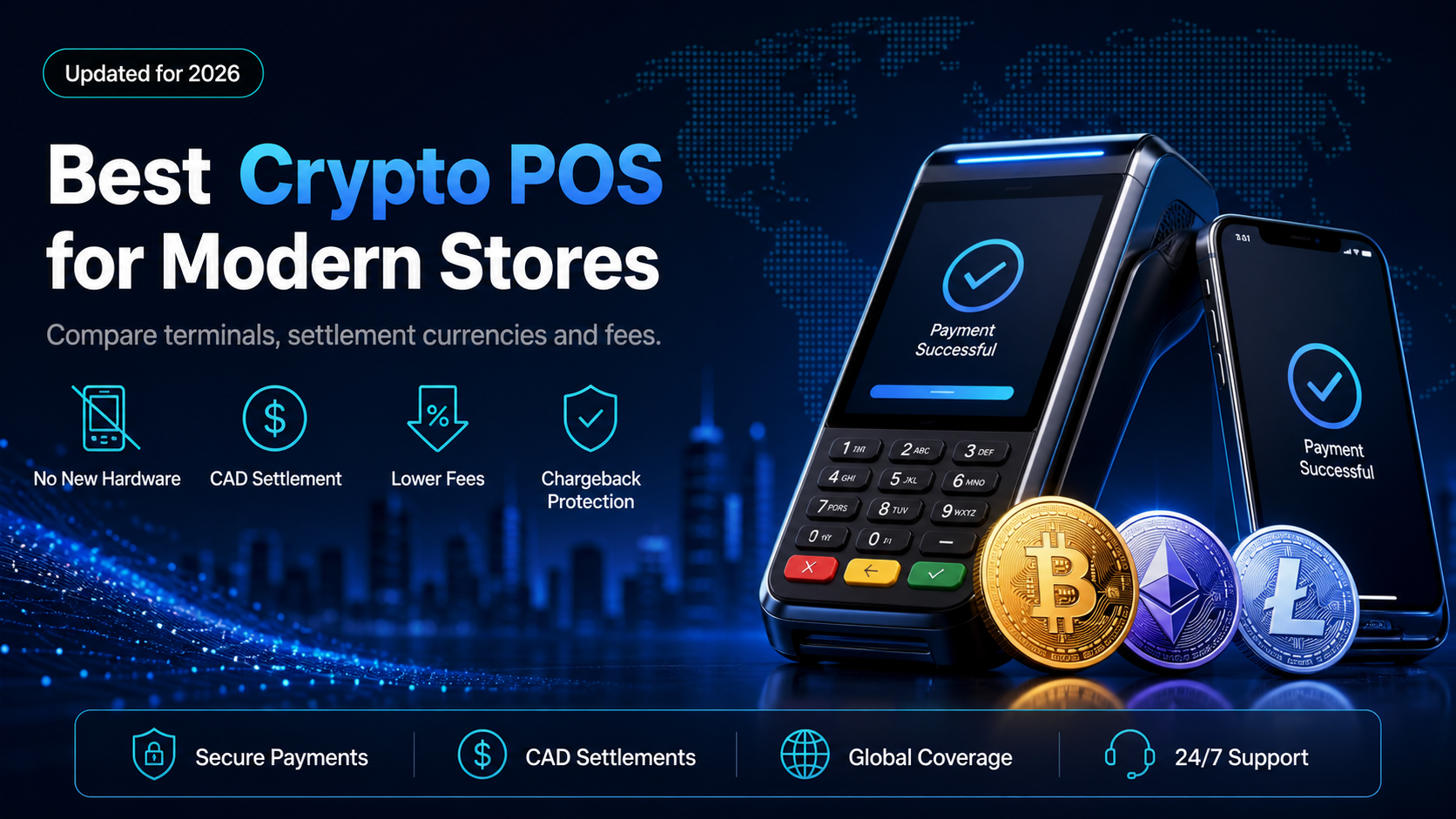 The best crypto POS terminal and payment gateway to accept stablecoins or crypto in 2026