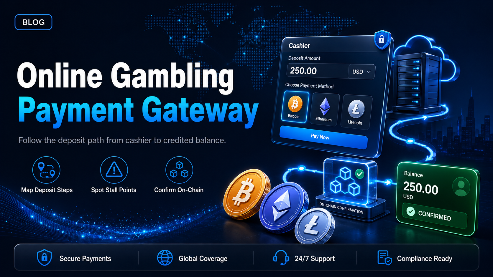 Online gambling payment gateway and the deposit path