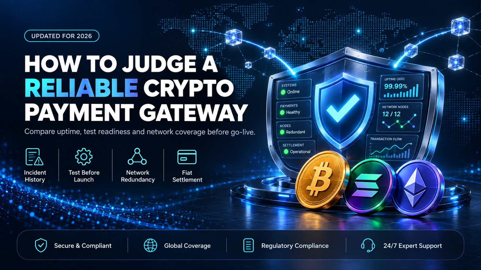 Most reliable crypto payment gateway: how to judge it