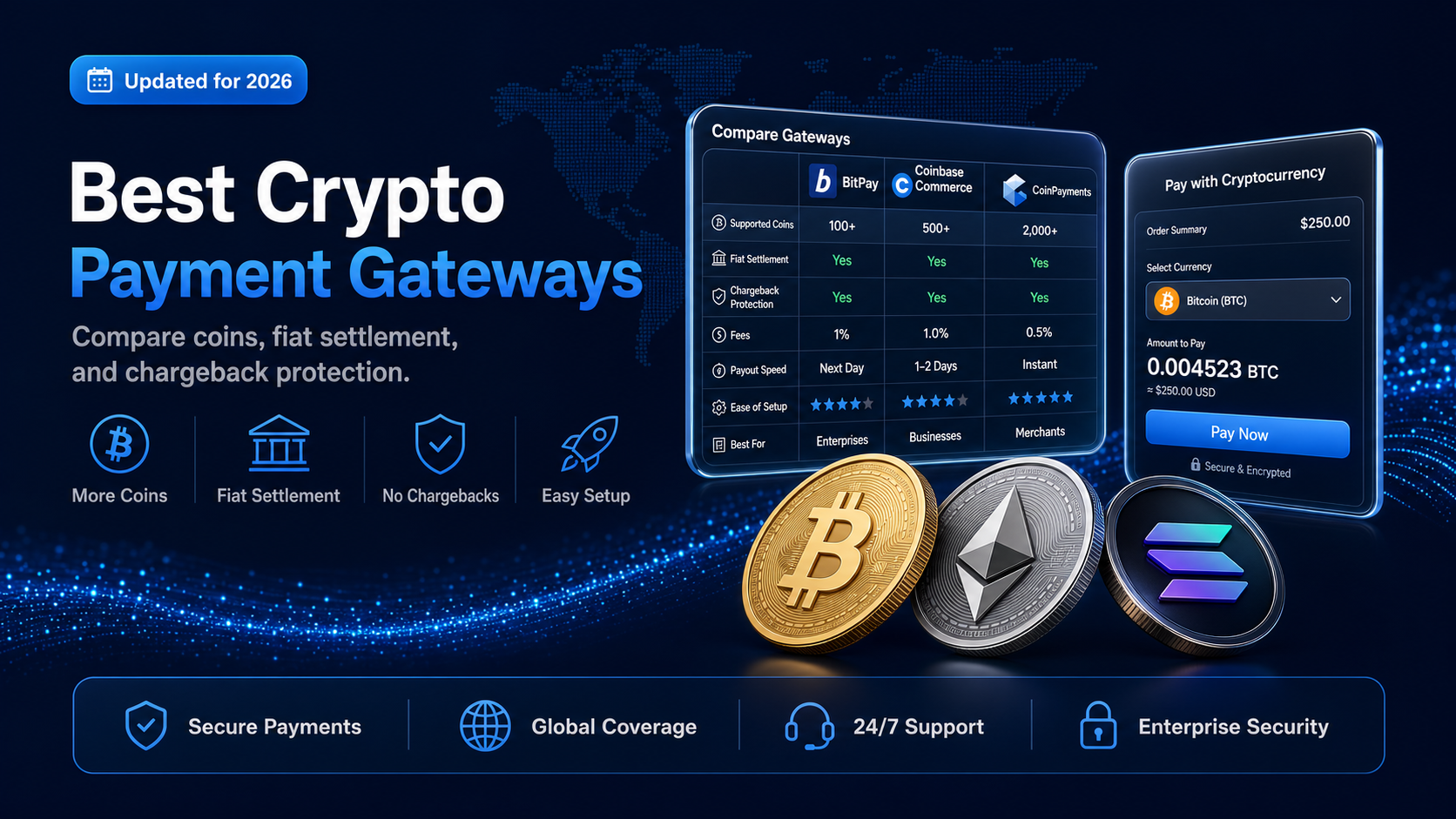Best crypto payment gateways for e-commerce in 2026: how to accept stablecoins or crypto