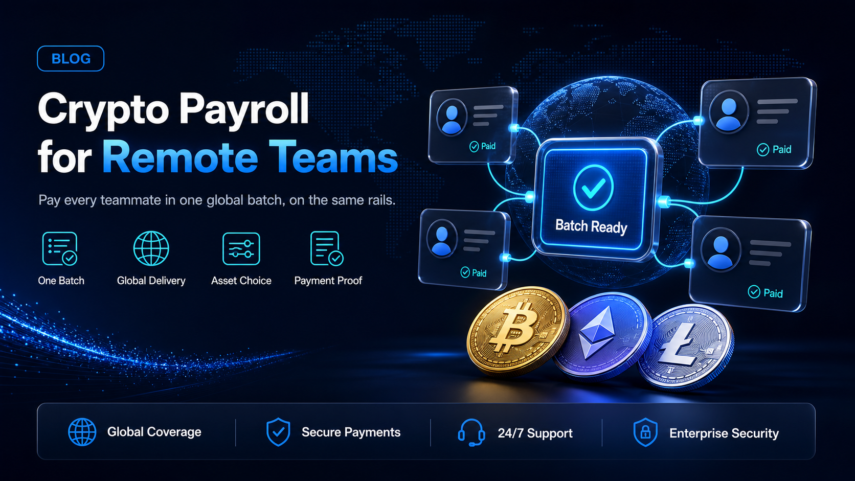 Crypto payroll for remote teams