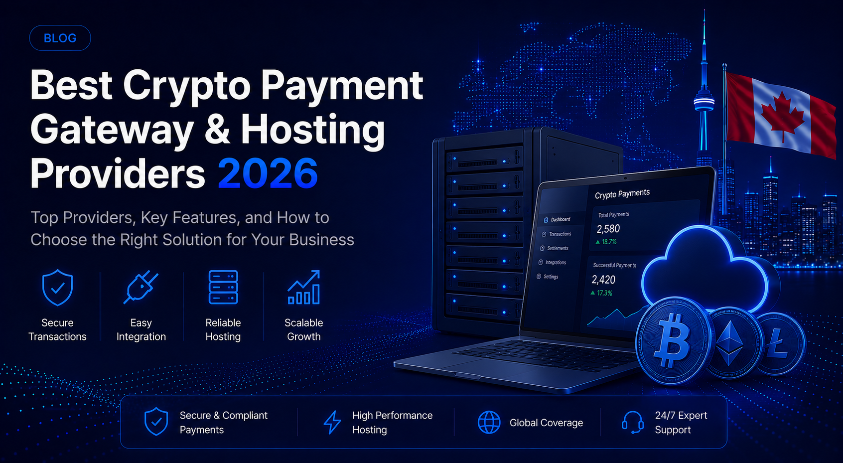 The best crypto payment gateway for hosting providers to accept stablecoins or crypto in 2026