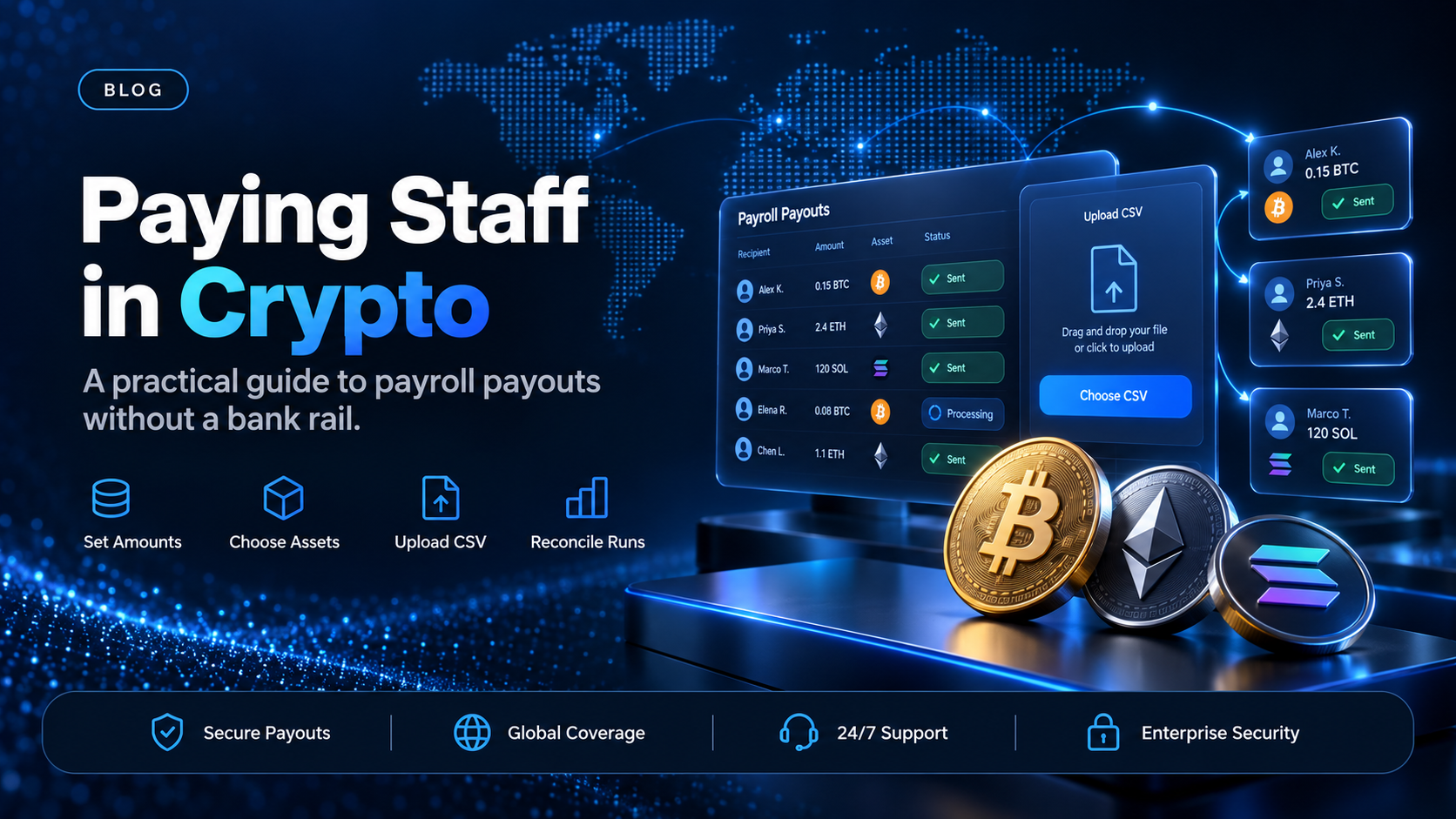 Crypto salary: paying staff without a payroll rail