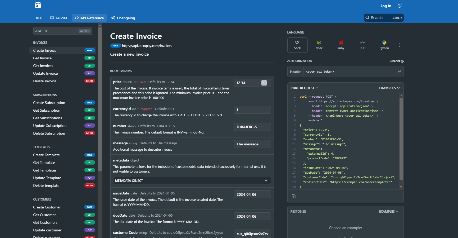 api ref