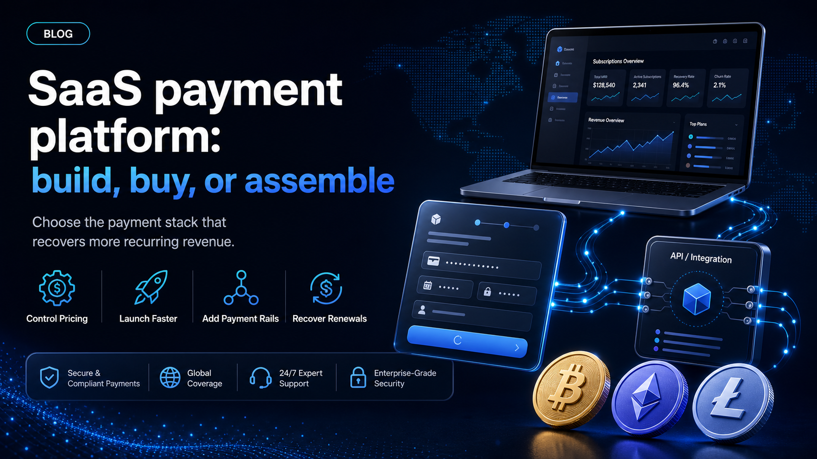 SaaS payment platform: build, buy, or assemble