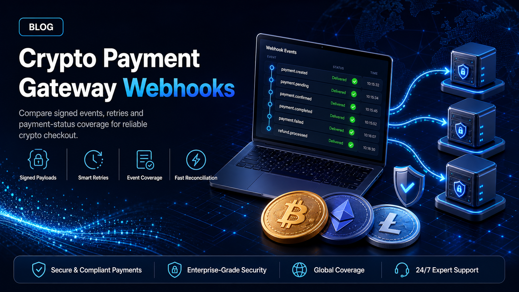 The best crypto payment gateway with webhooks to accept stablecoins or crypto in 2026