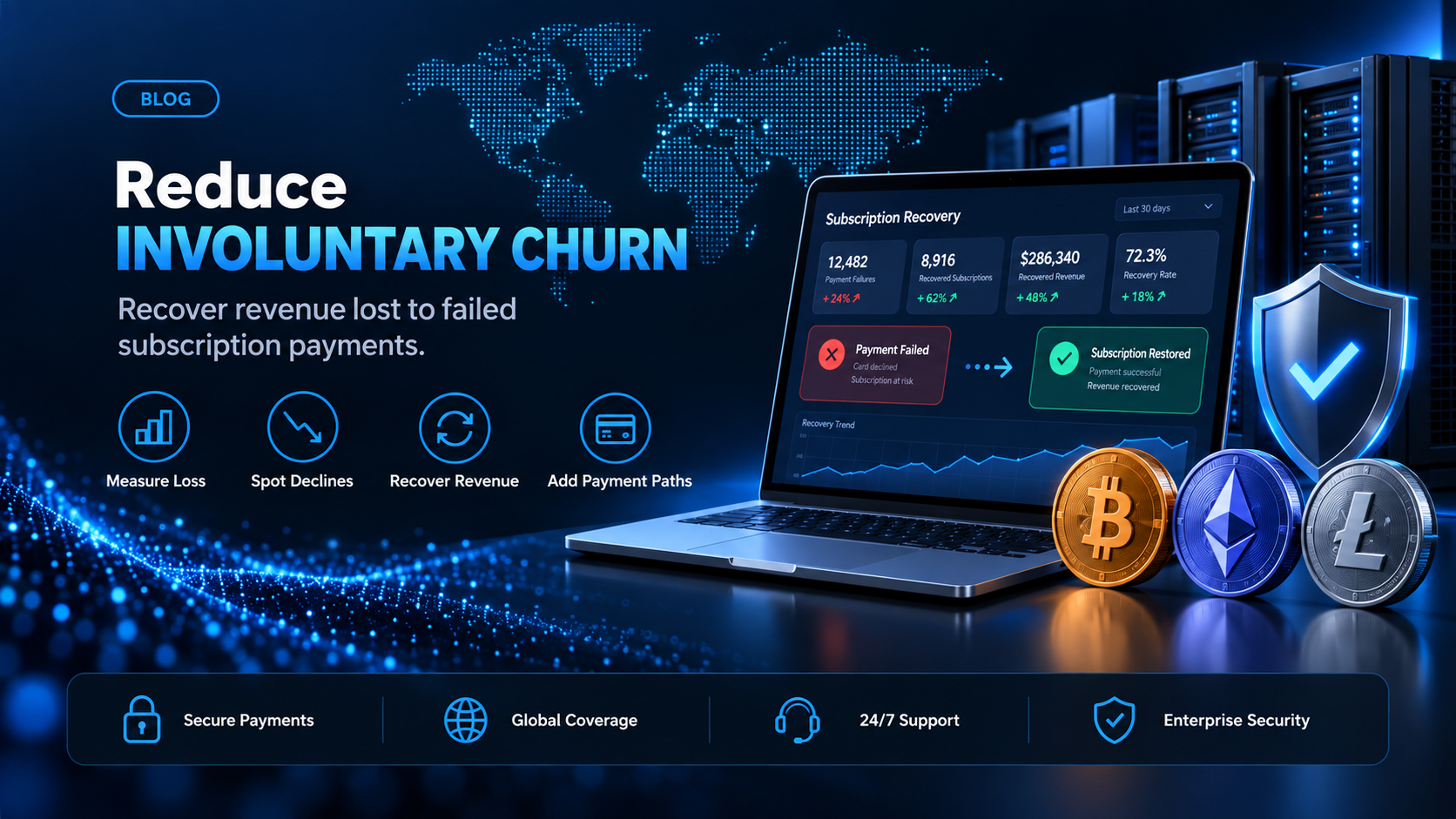 Involuntary churn SaaS operators can measure and reduce