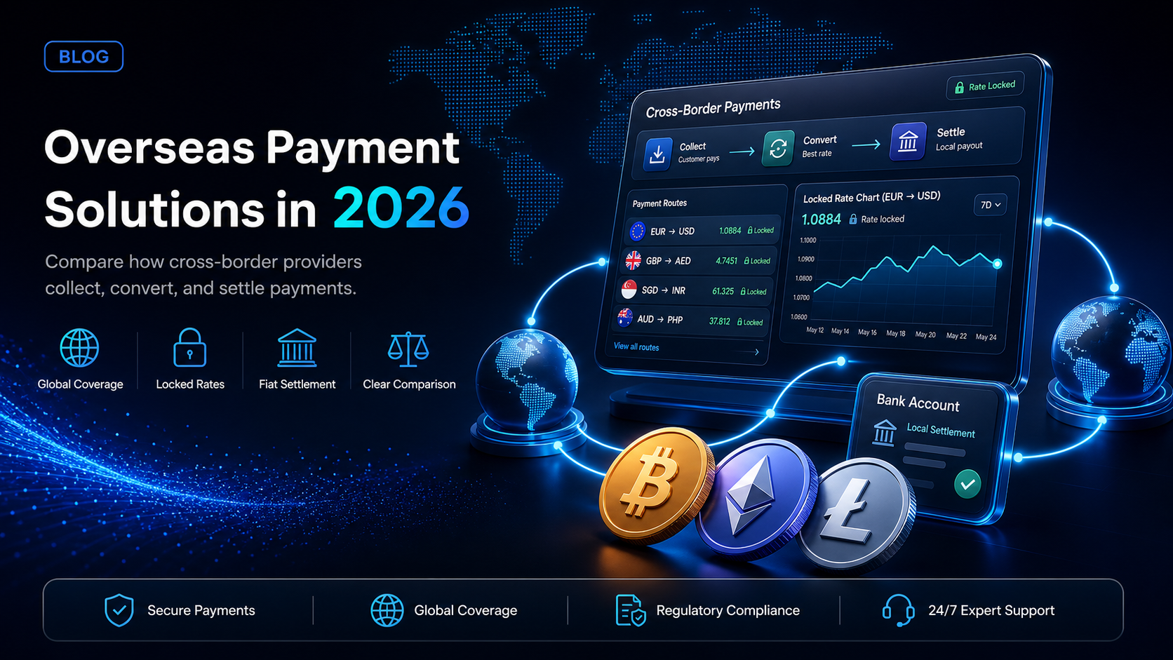 Overseas payment solutions in 2026 compared