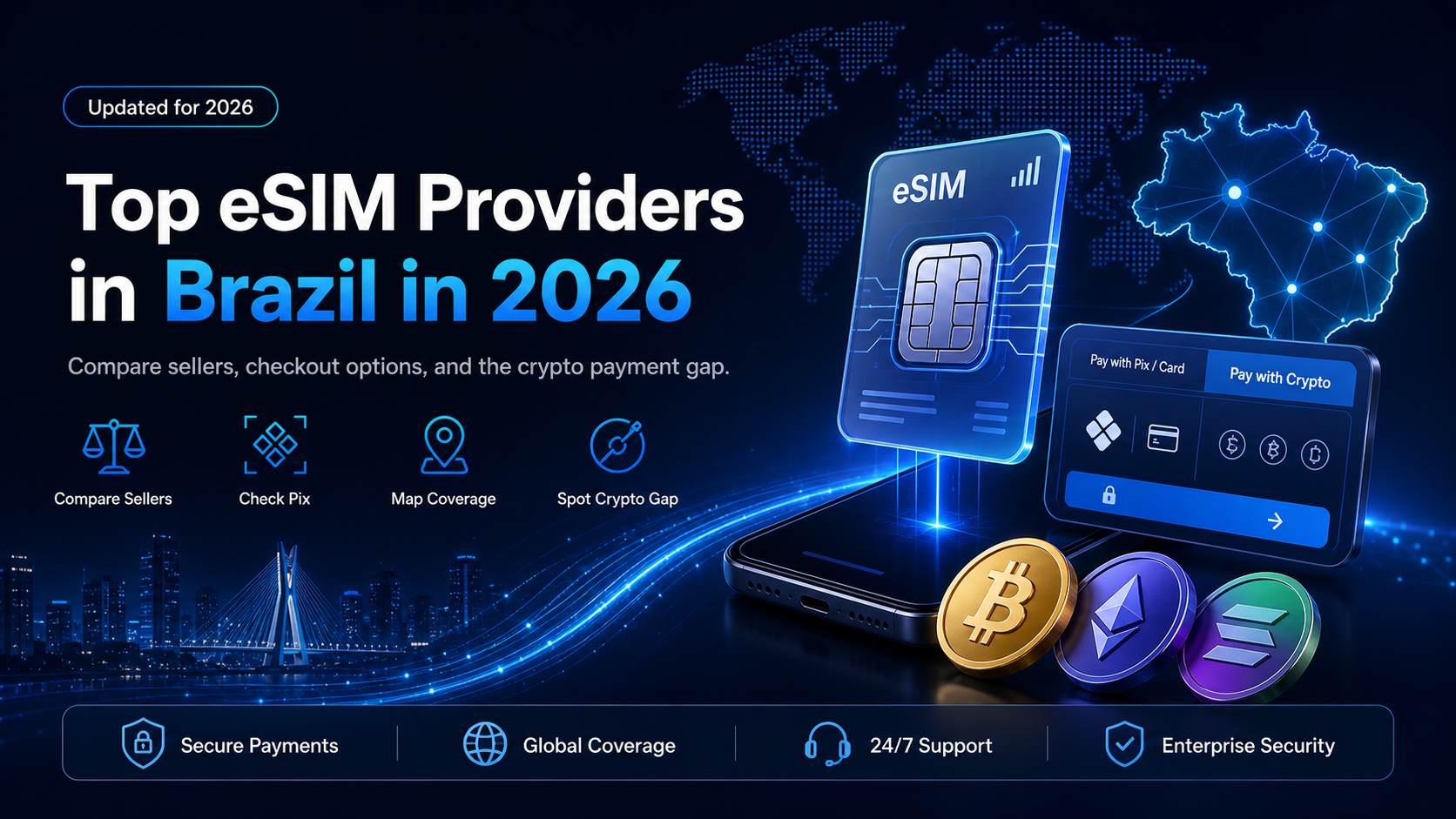 Top eSIM providers in Brazil in 2026