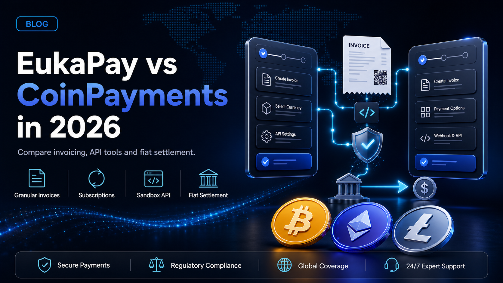 EukaPay vs CoinPayments