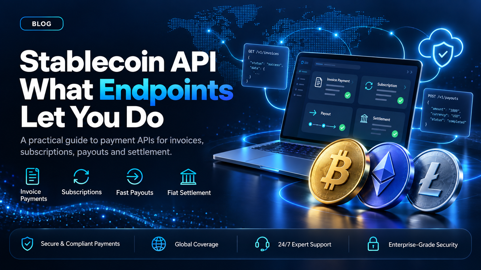 Stablecoin API: what the endpoints actually let you do