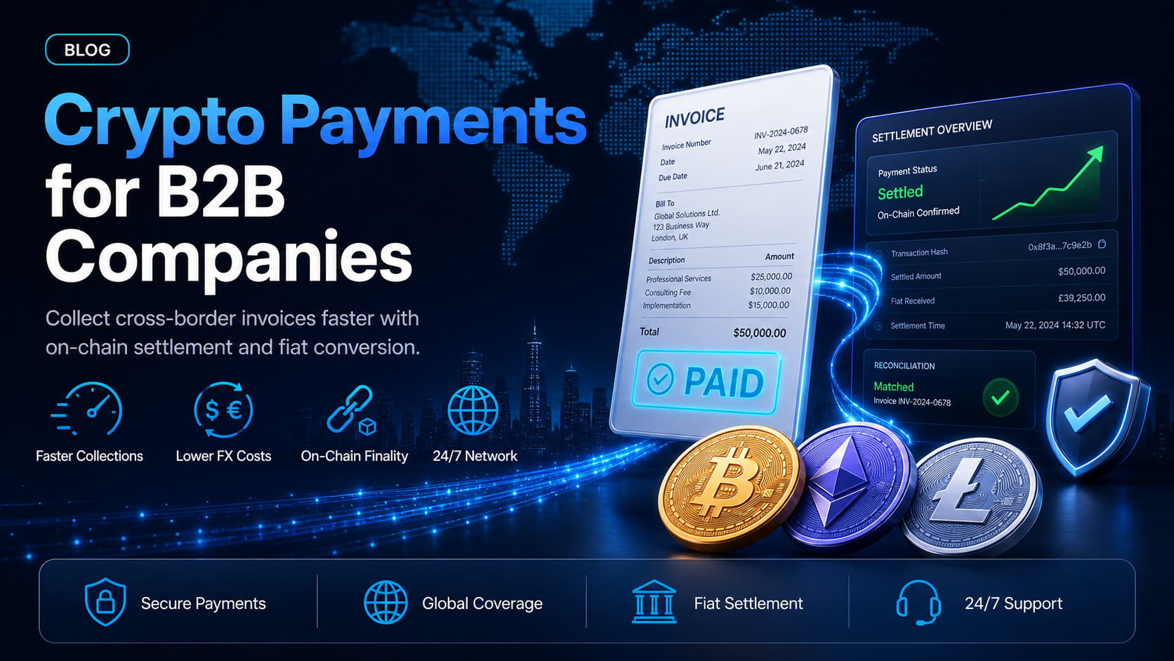 The benefits of accepting crypto payments for B2B companies