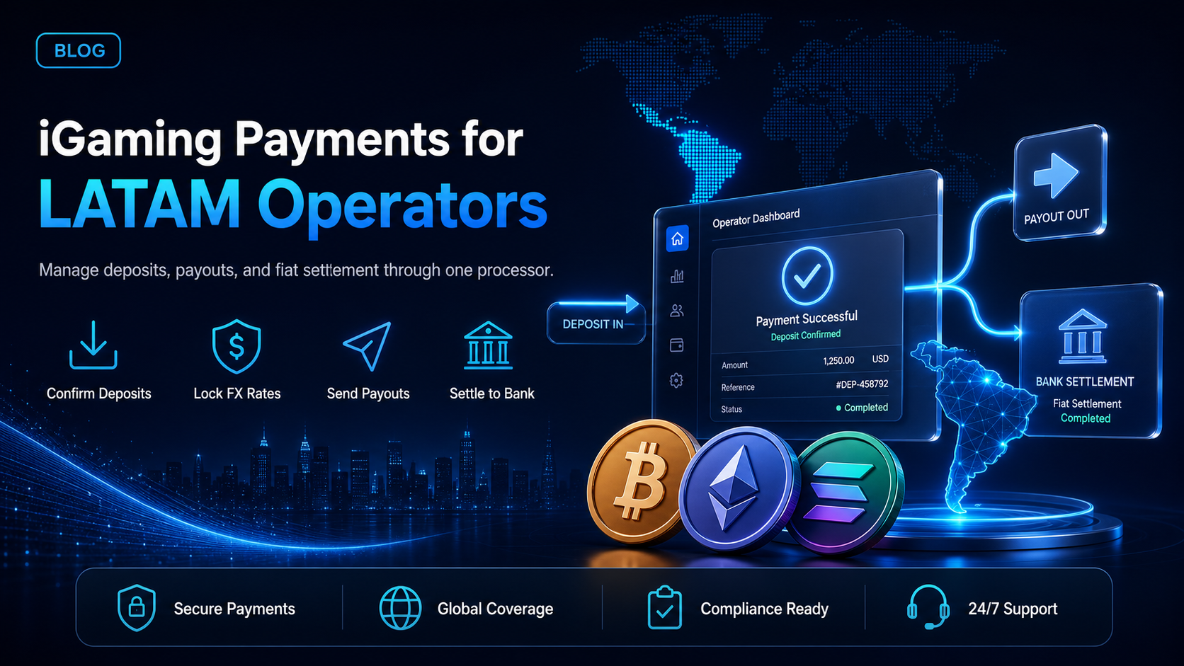 iGaming payment processor: what it does for a Latin American operator