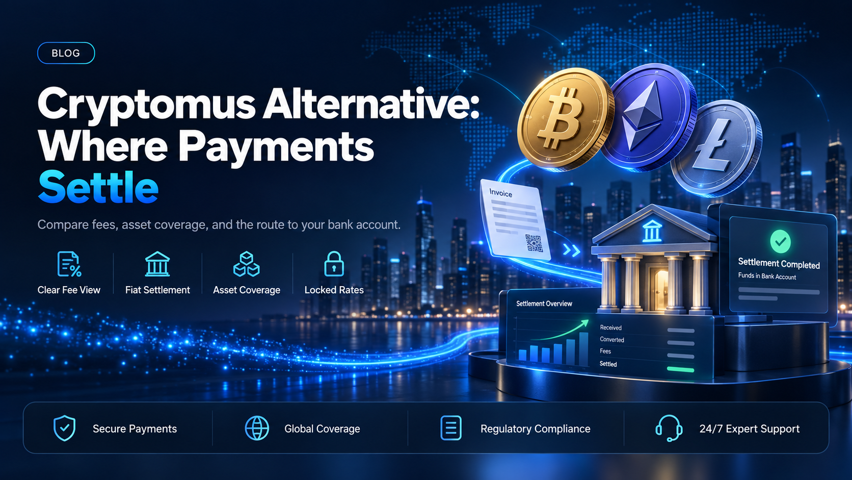 Cryptomus alternative: where the payment settles