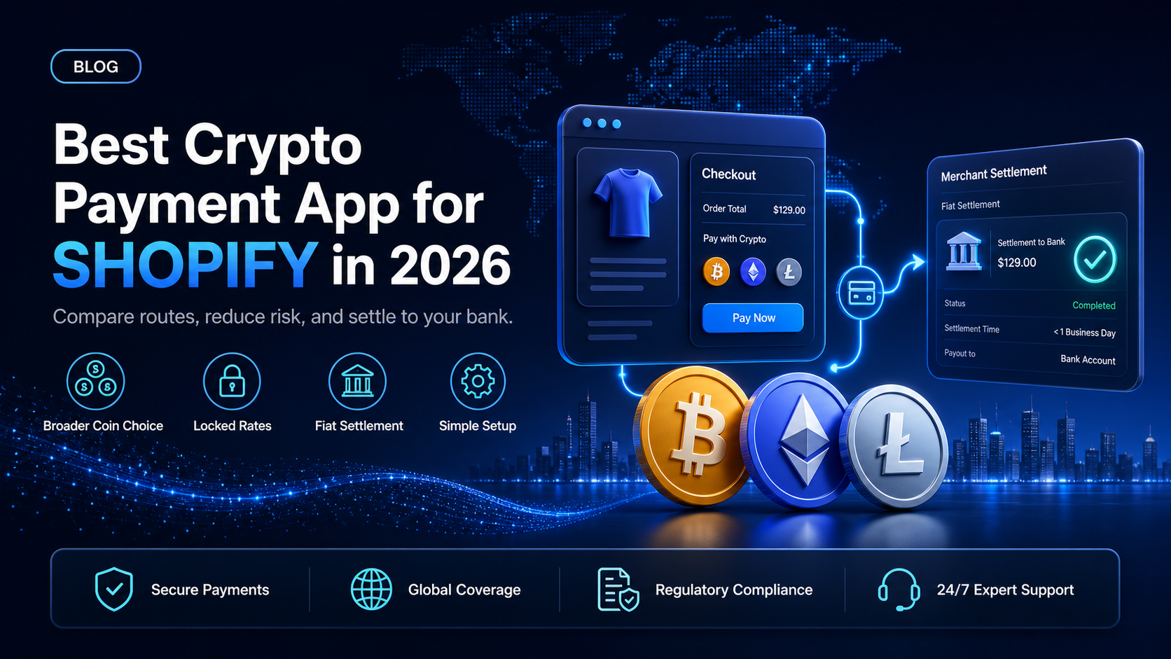 Best crypto payment app for Shopify in 2026: how to accept stablecoins or crypto