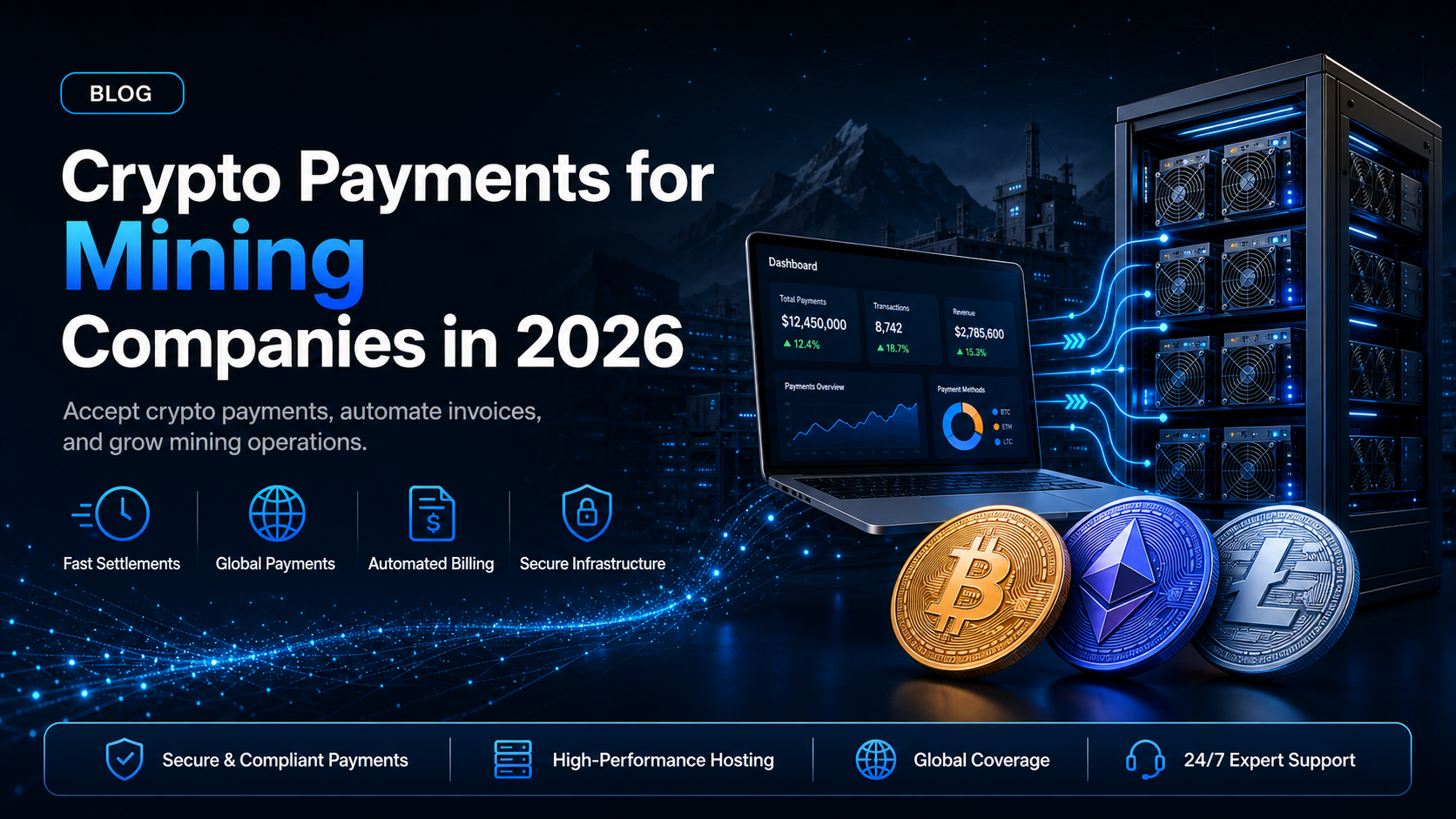 Crypto payment gateway for mining companies in 2026