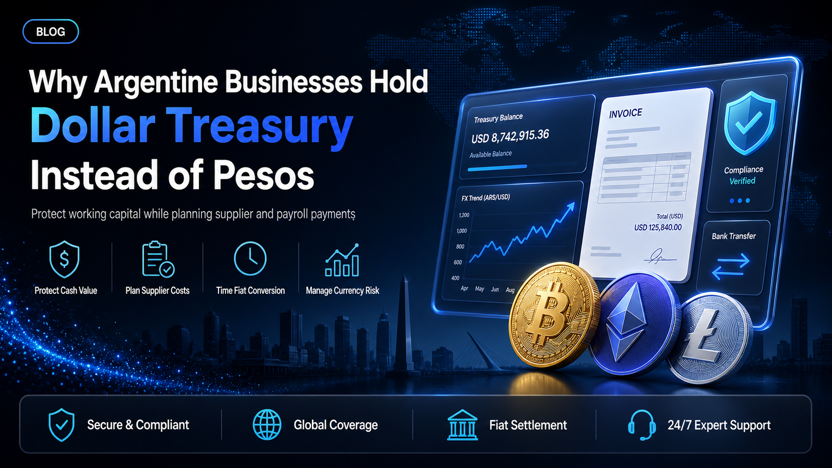 Why Argentine businesses are holding USDT instead of pesos