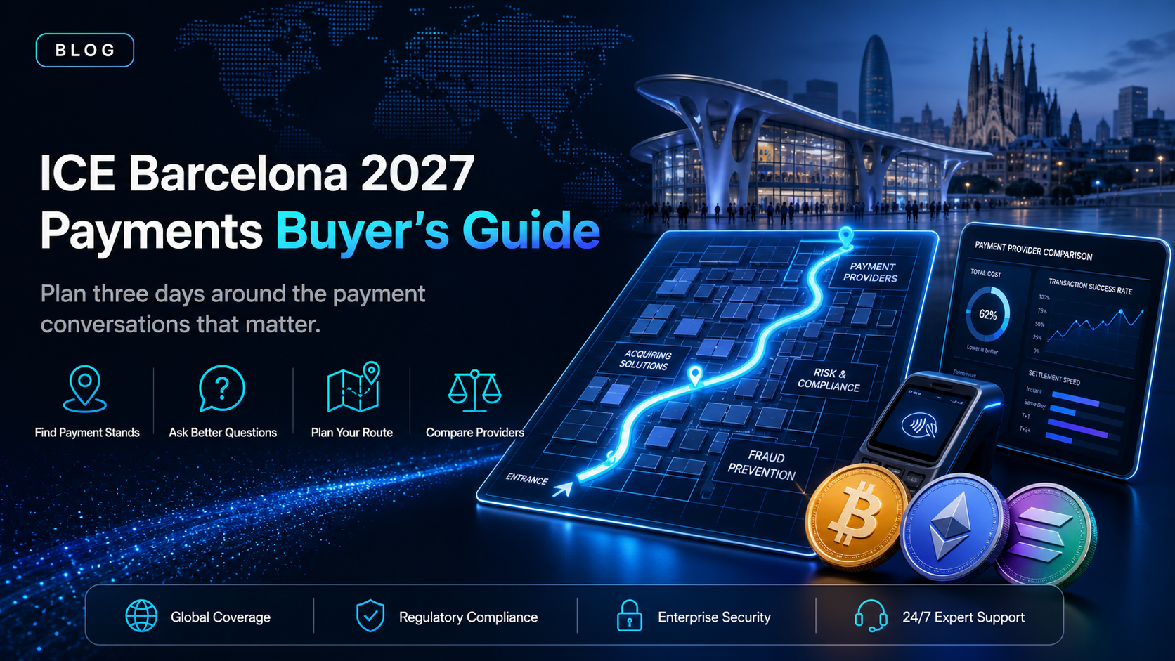 ICE Barcelona 2027: a payments buyer's guide to the floor