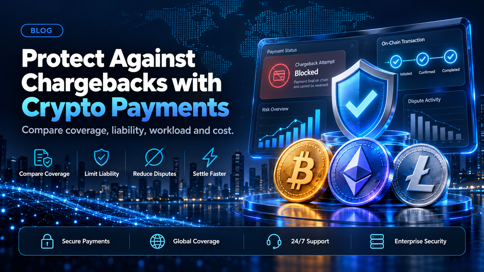Chargeback protection for merchants: tools, rules, and crypto payments compared