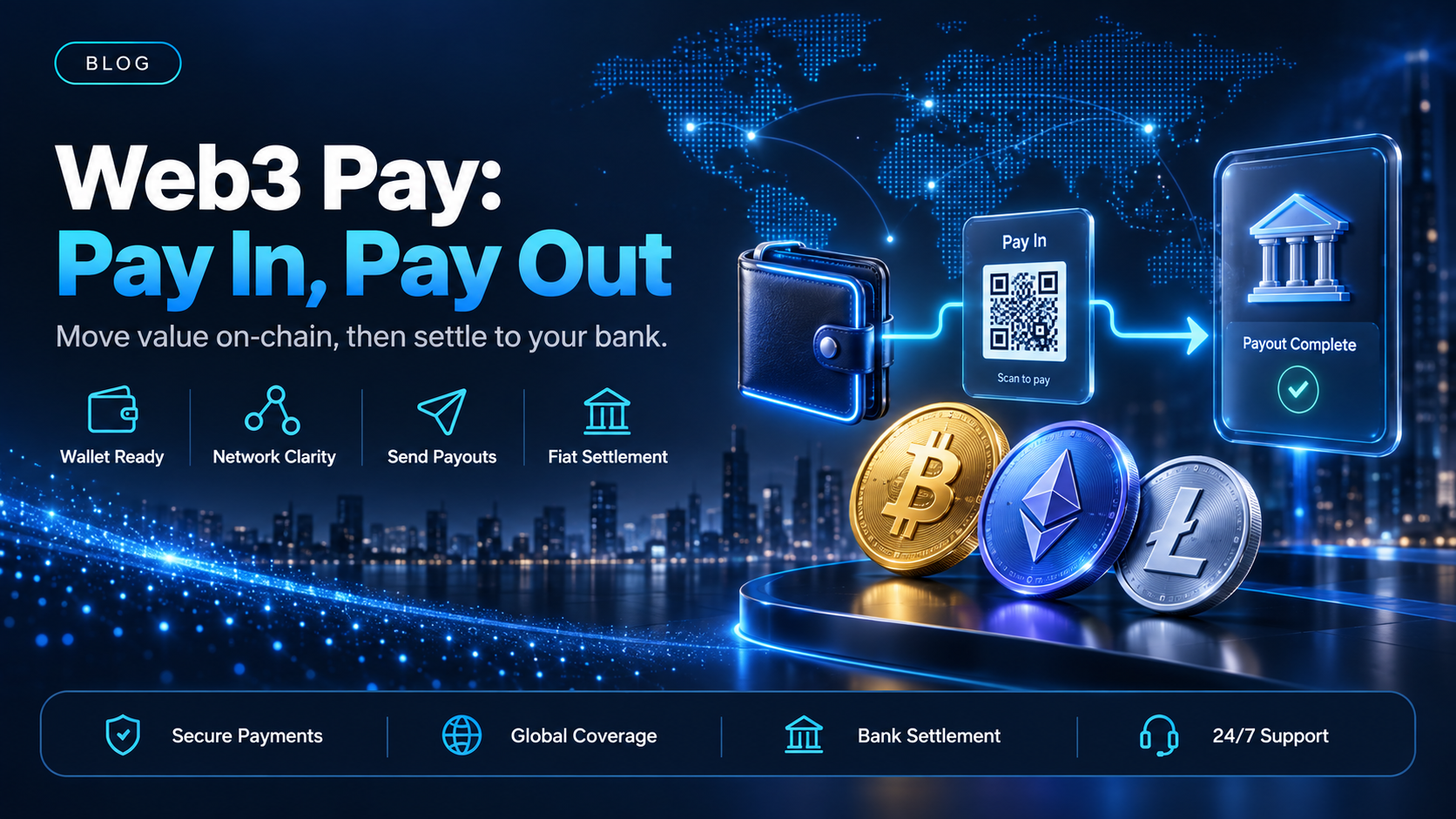 Web3 pay: paying and getting paid on-chain as a business