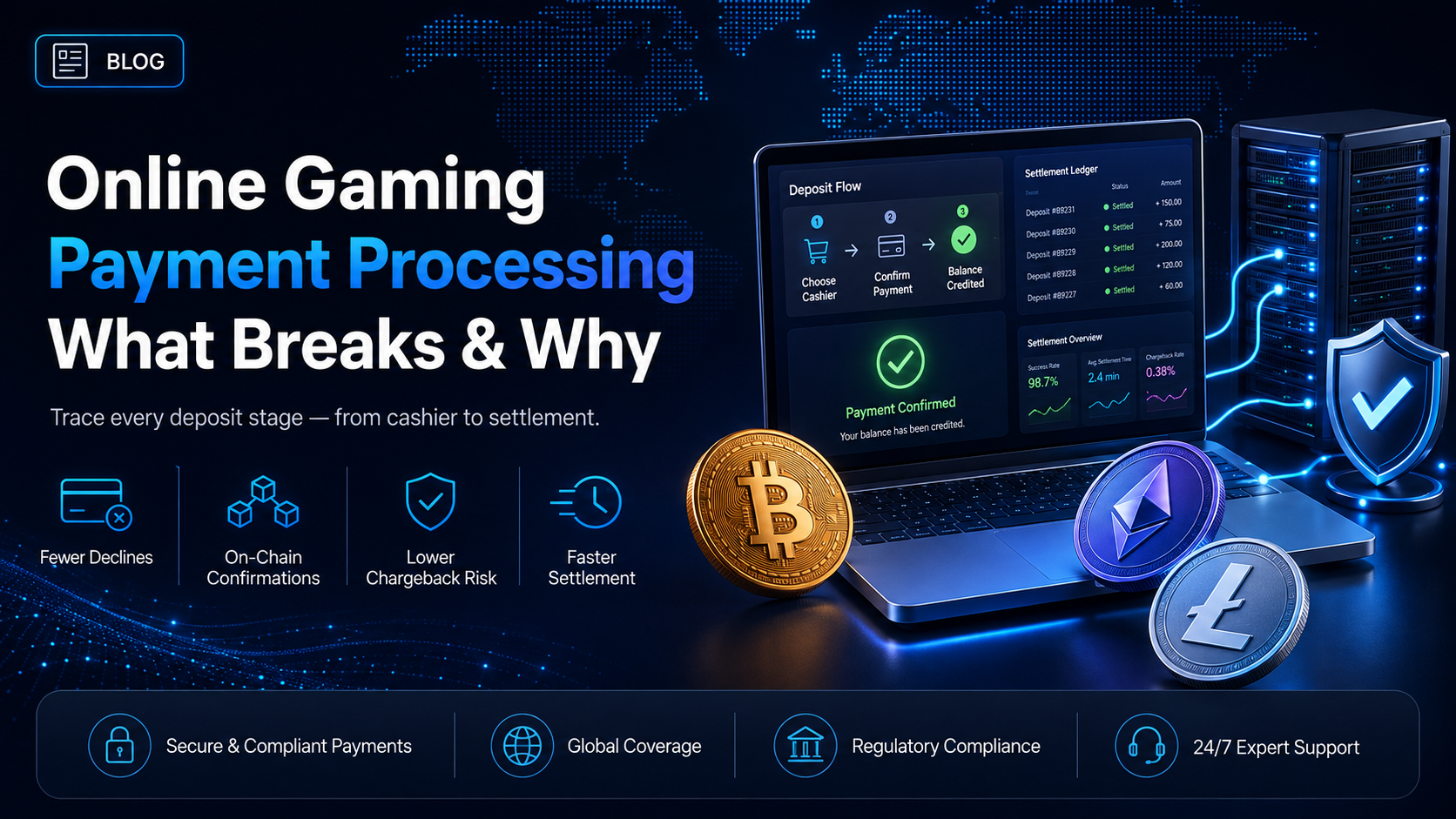 Payment processing online gaming: what breaks and why