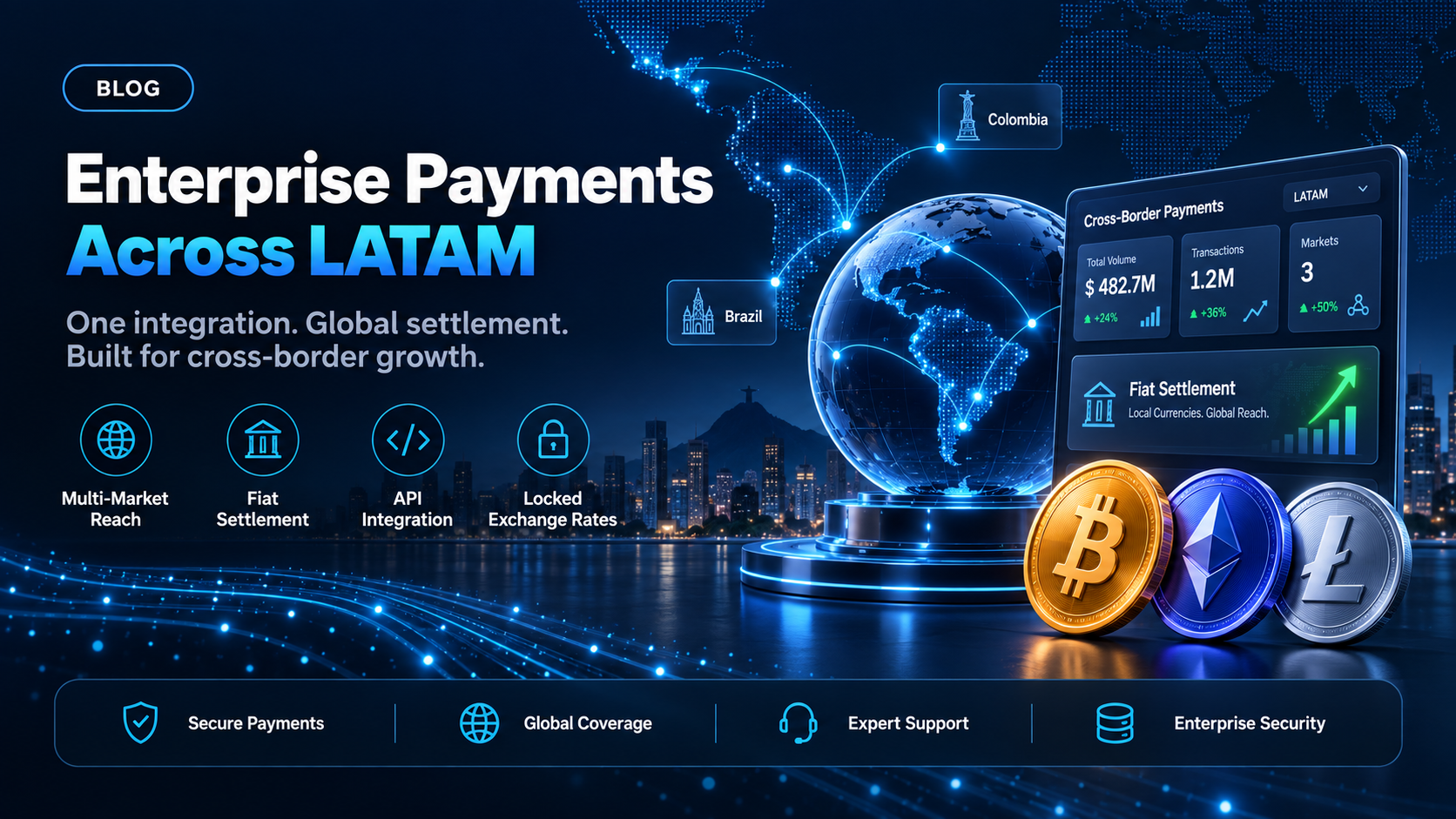 Enterprise payment solutions for a Latin American business