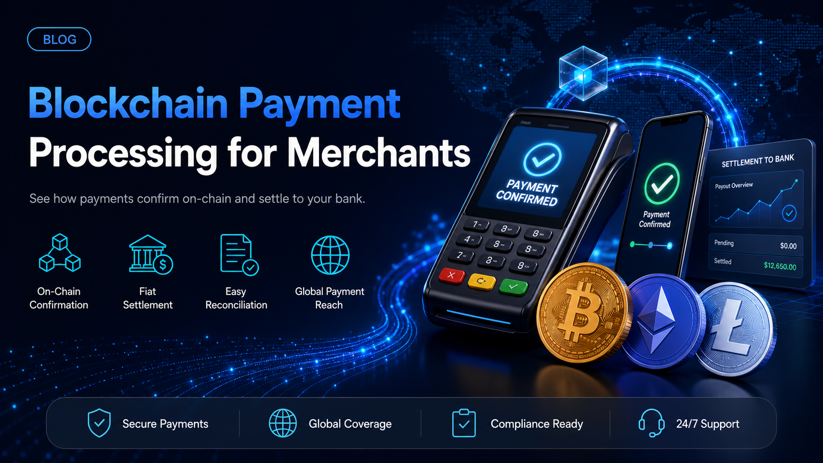 Blockchain payment processing: what it changes for a merchant