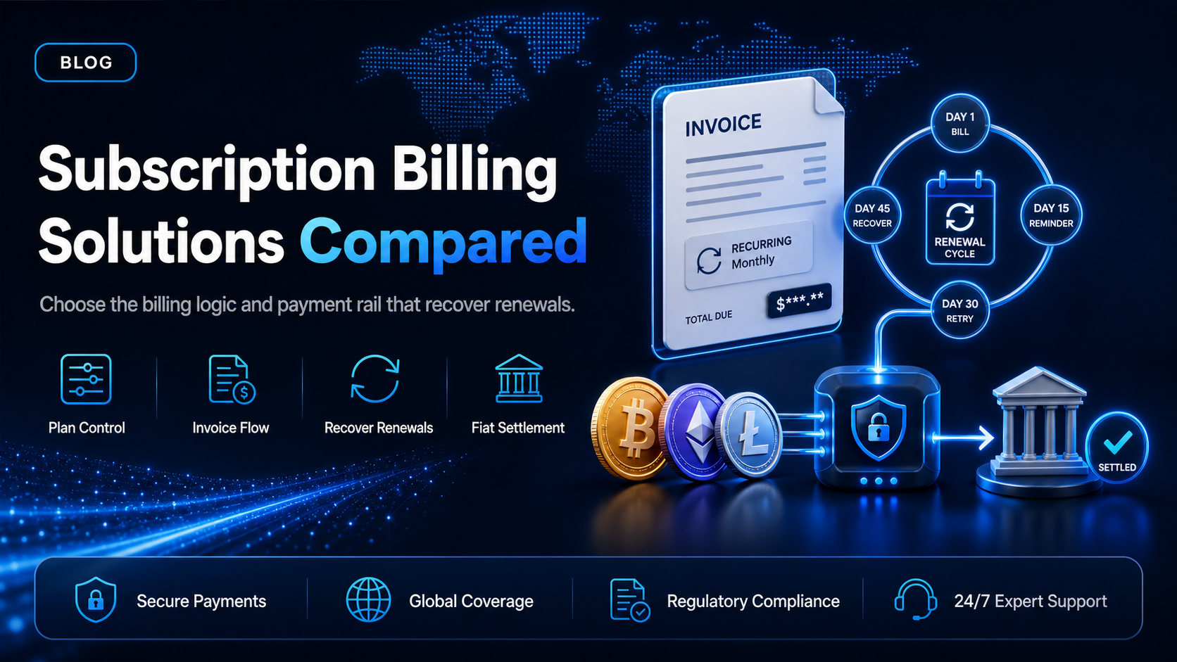 Subscription billing solutions compared