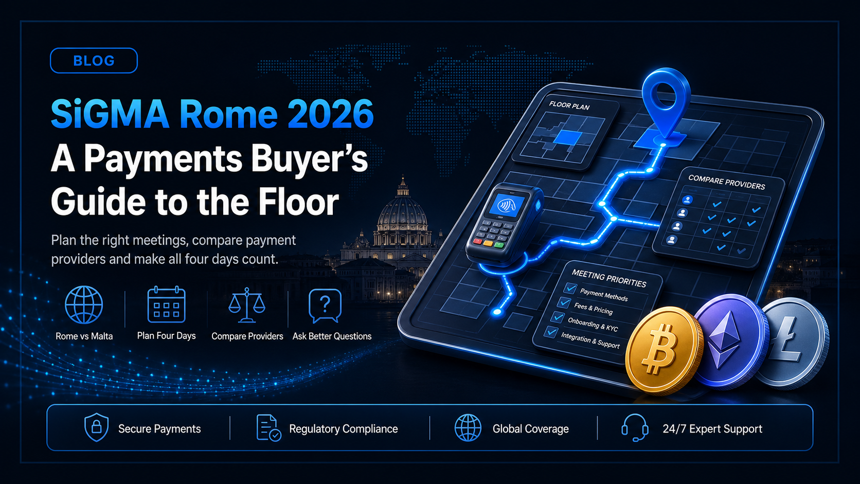 SiGMA Rome 2026: a payments buyer's guide to the floor