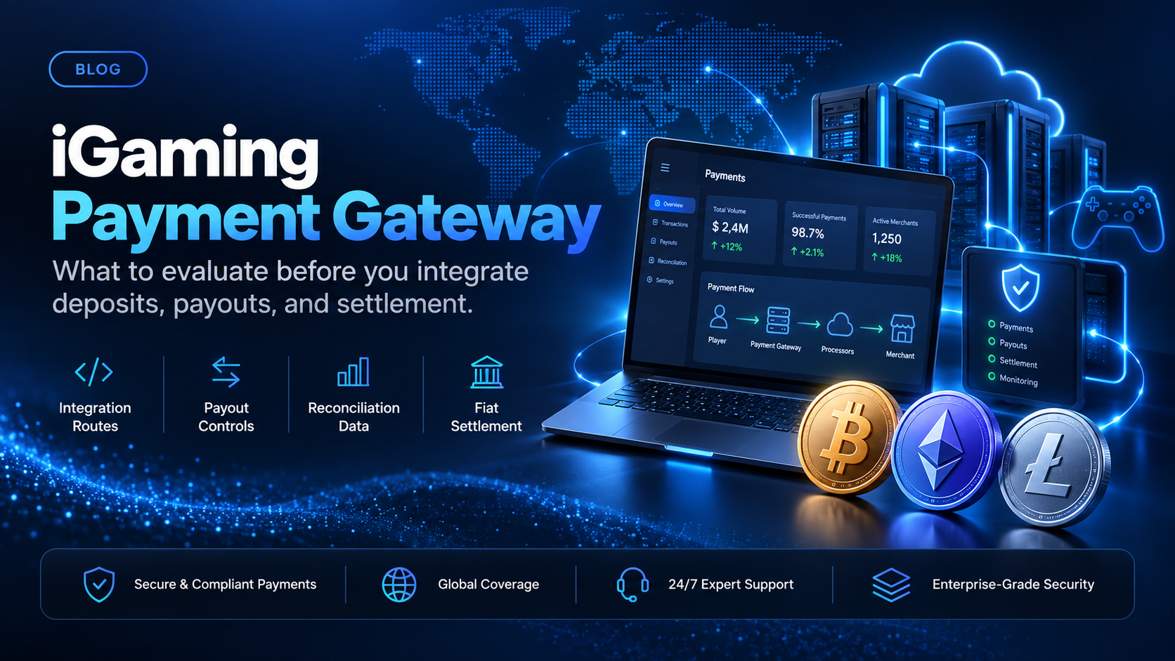 Payment gateway iGaming: what to evaluate before integrating