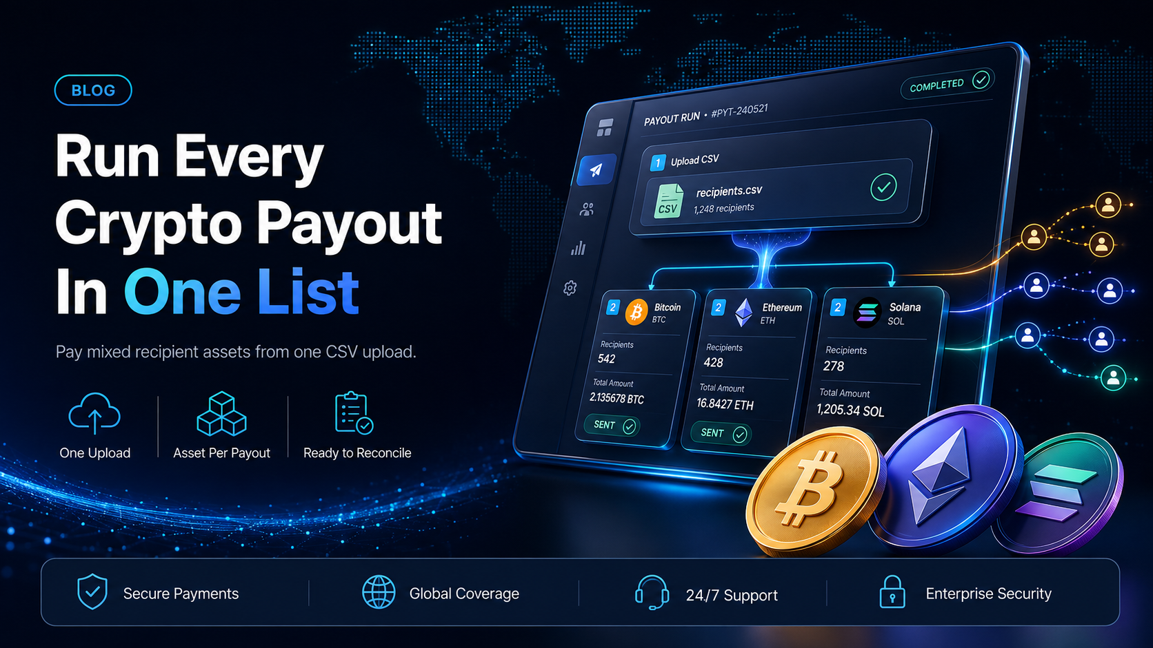 How to run multi-asset crypto payouts in ETH, USDT, and USDC