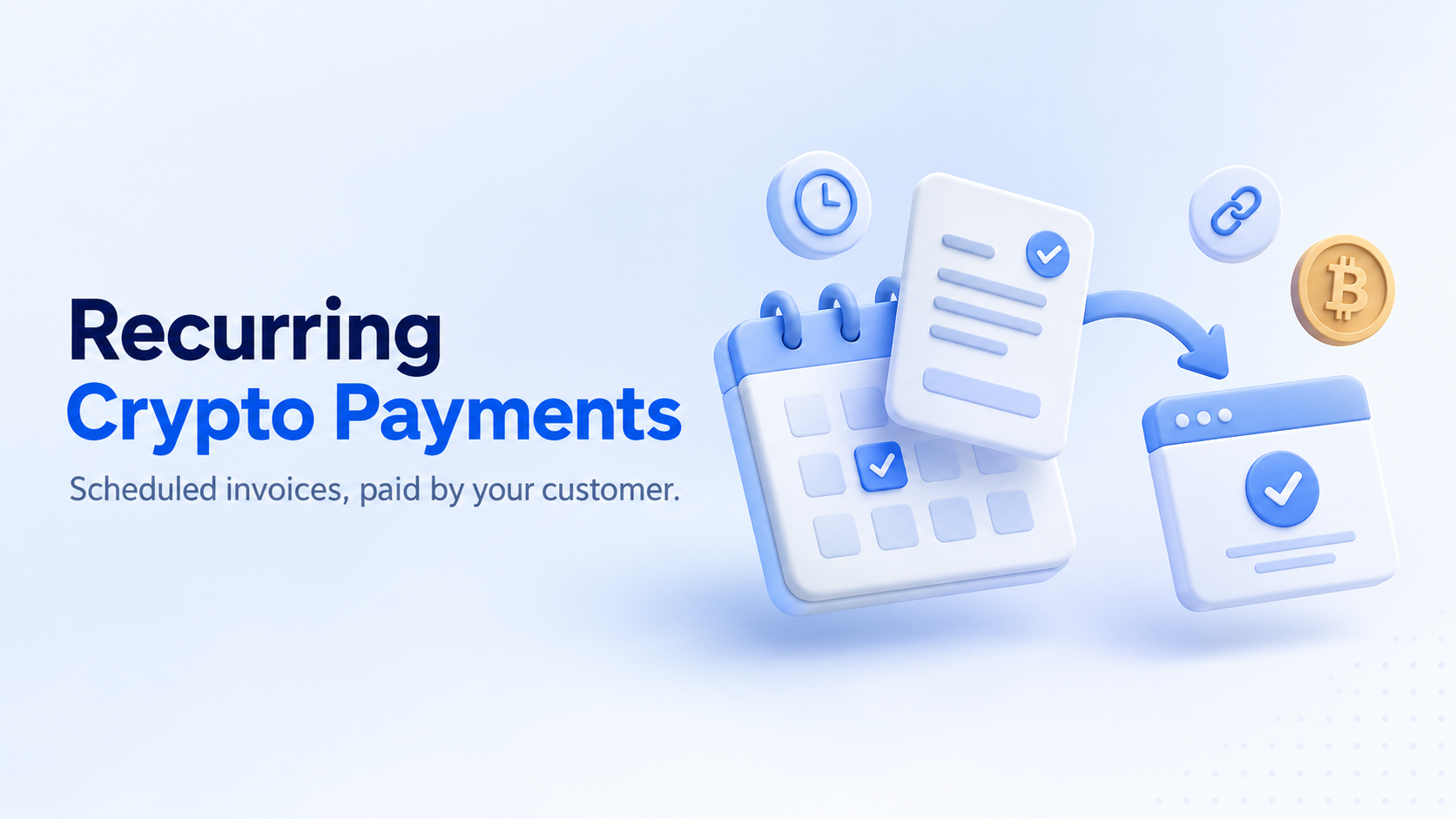 Recurring crypto payments: how to bill on a schedule