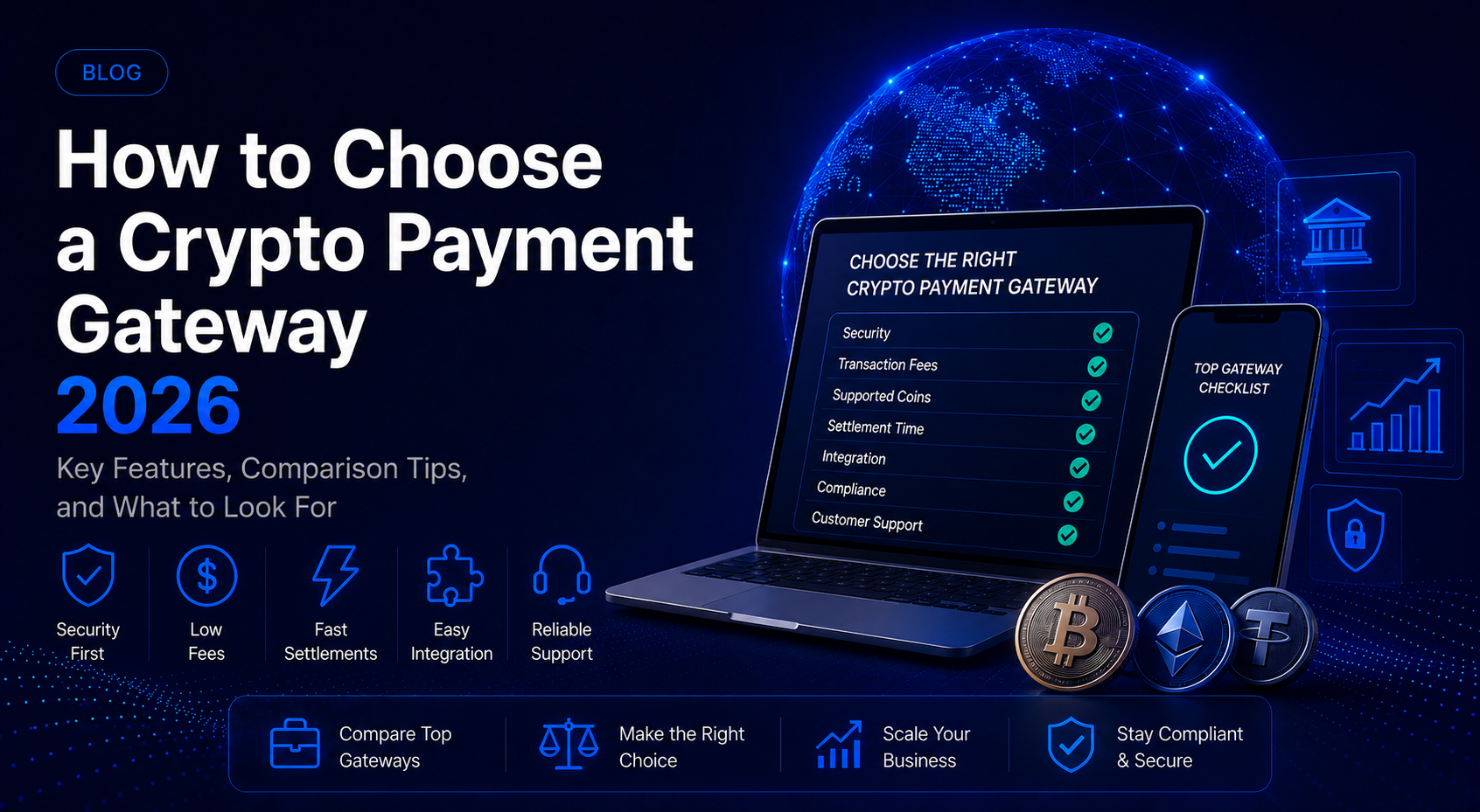 How to choose a crypto payment gateway in 2026